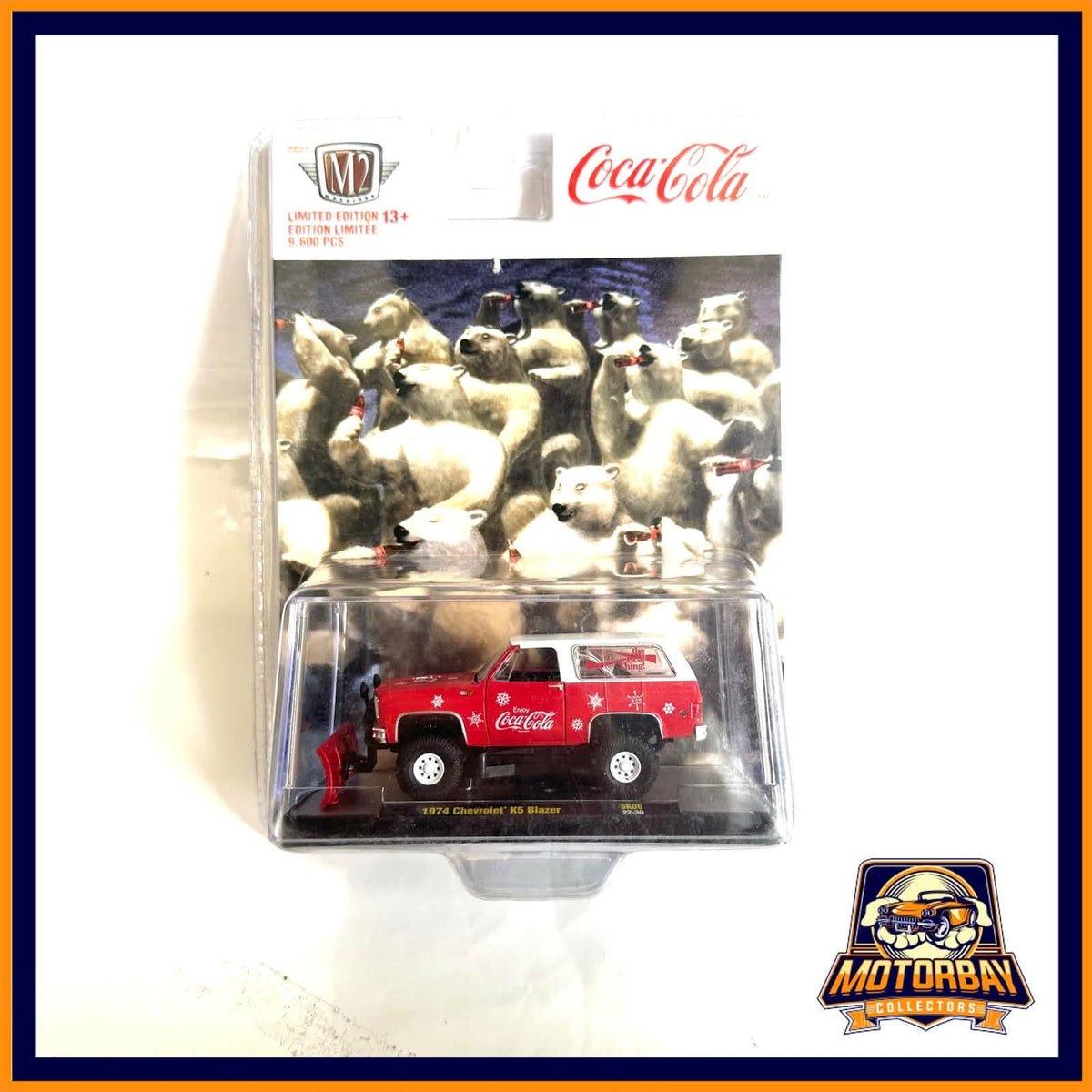 M2 1/64 Coca Cola Chevy blazer