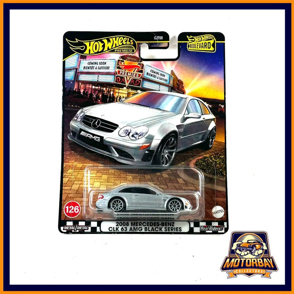 Hot Wheels boulevard 1/64 Mercedes clk 63 AMG