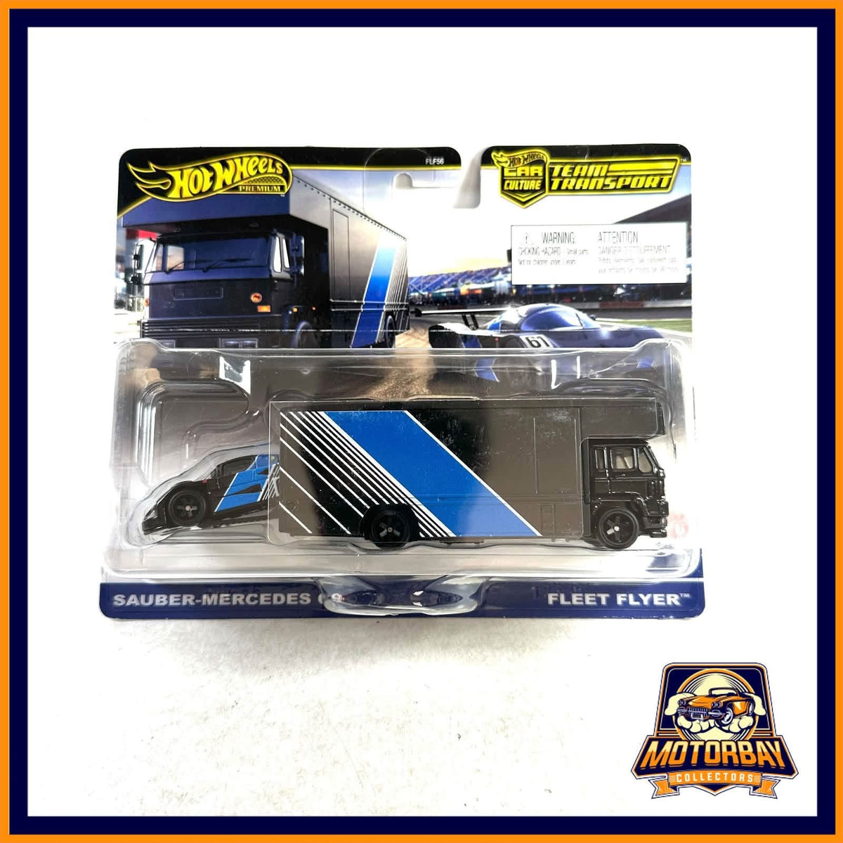 Hot Wheels team transport premium 1/64 sauber Mercedes