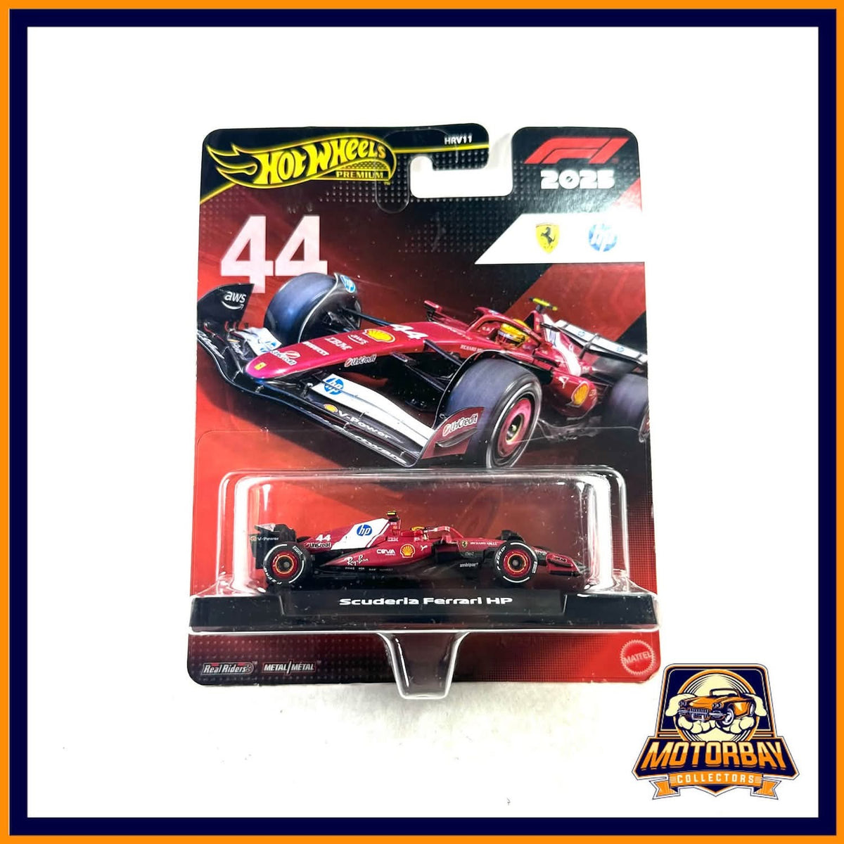 Hot wheels premium 1/64 Ferrari f1 Hamilton
