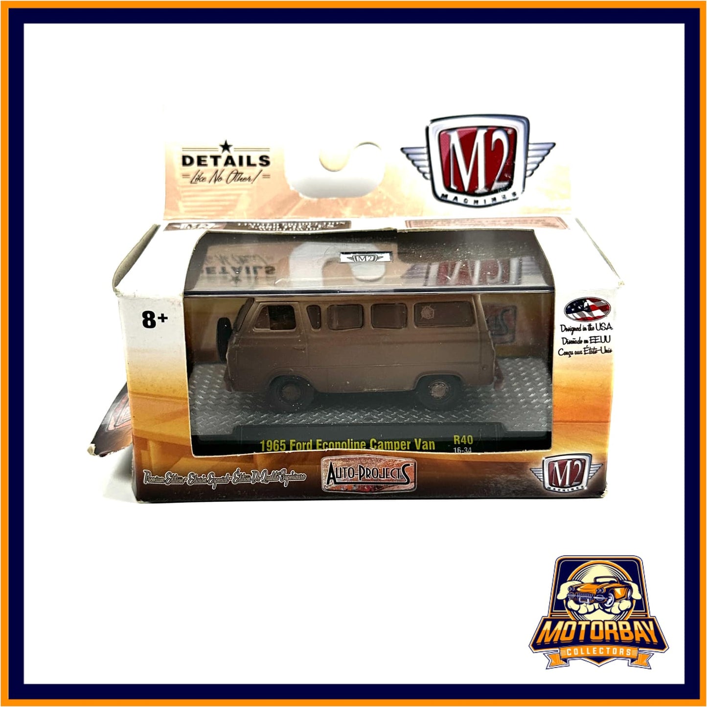 M2 1/64 1965 Ford Econoline Camper Van