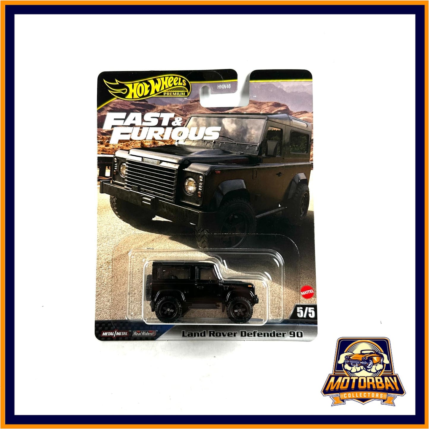 Hot Wheels 1/64 Rápidos y Furiosos Land Rover Defender 90