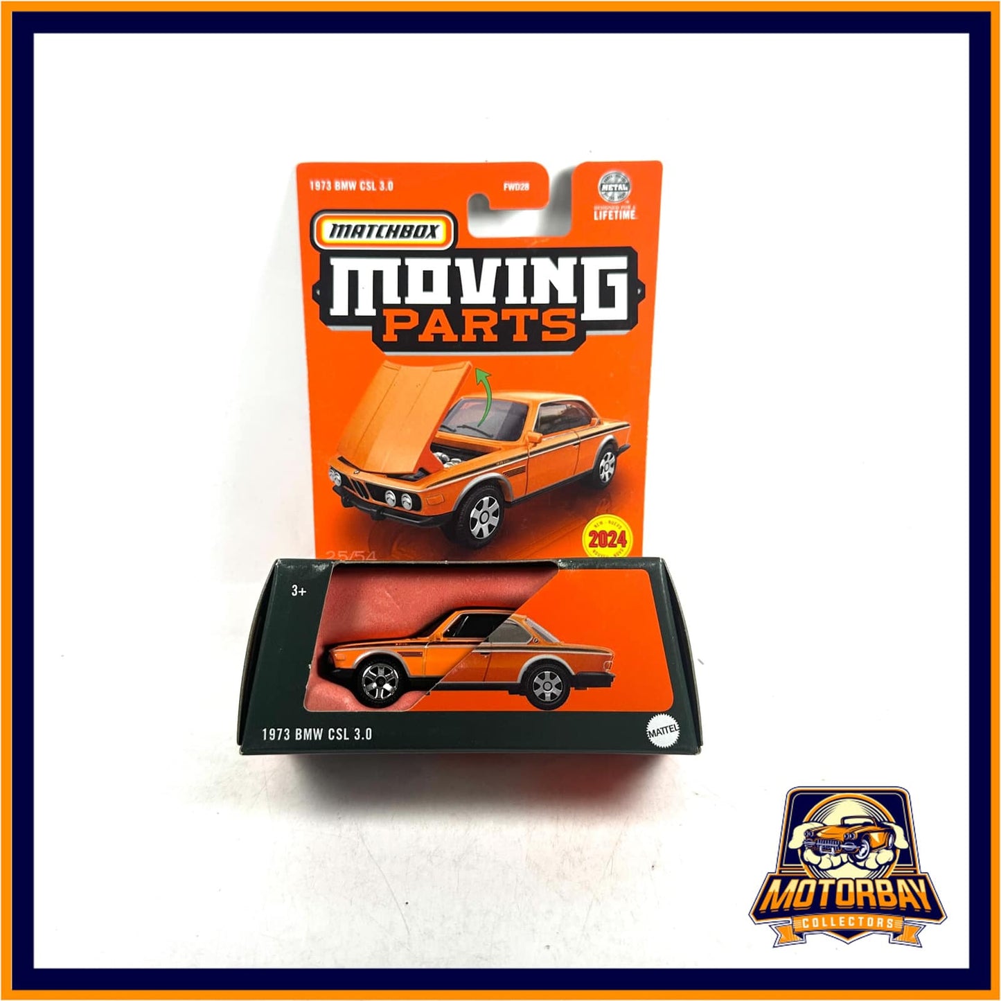 Matchbox 1/64 1973 BMW CSL