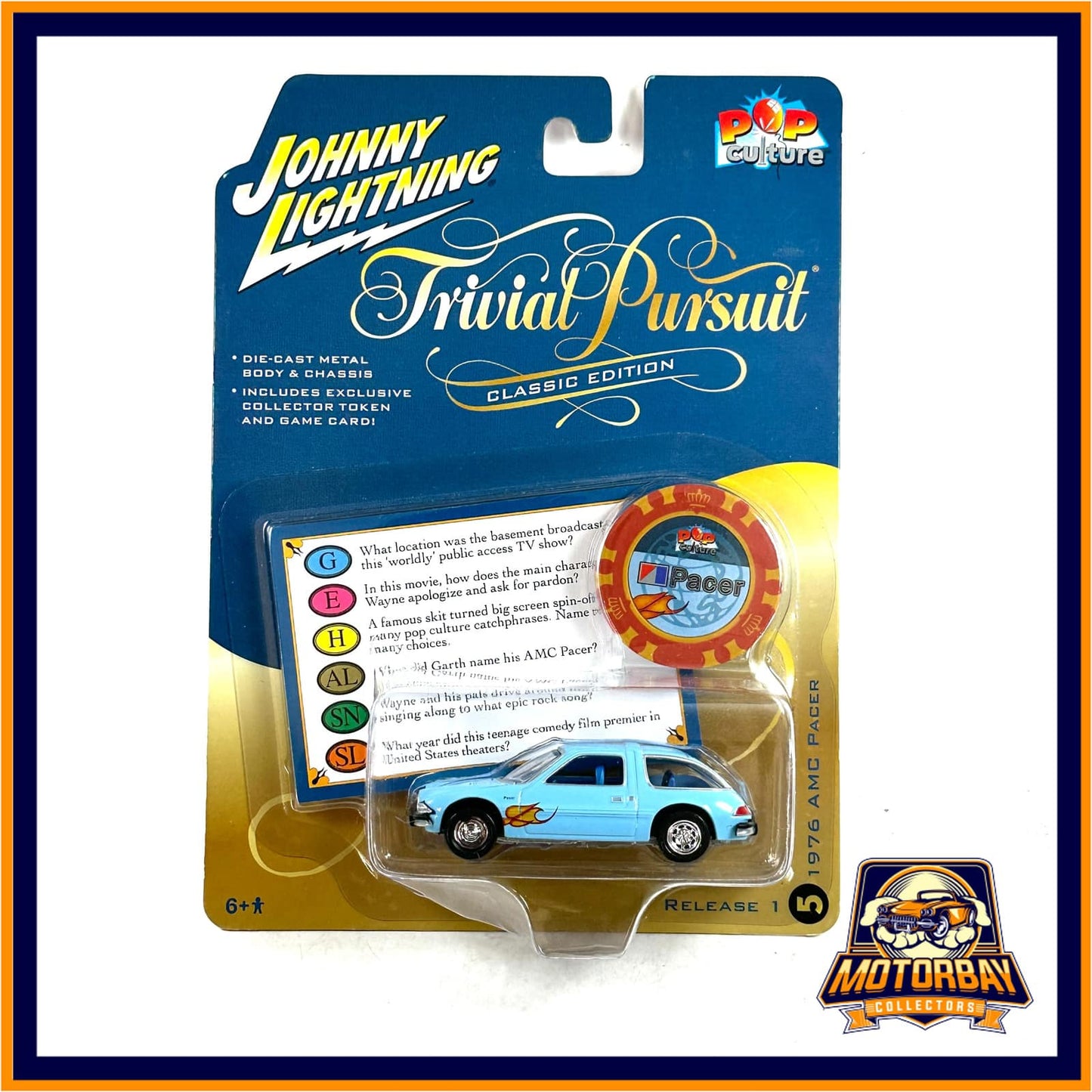 Johnny Lightning 1/64 1976 AMC Pacer