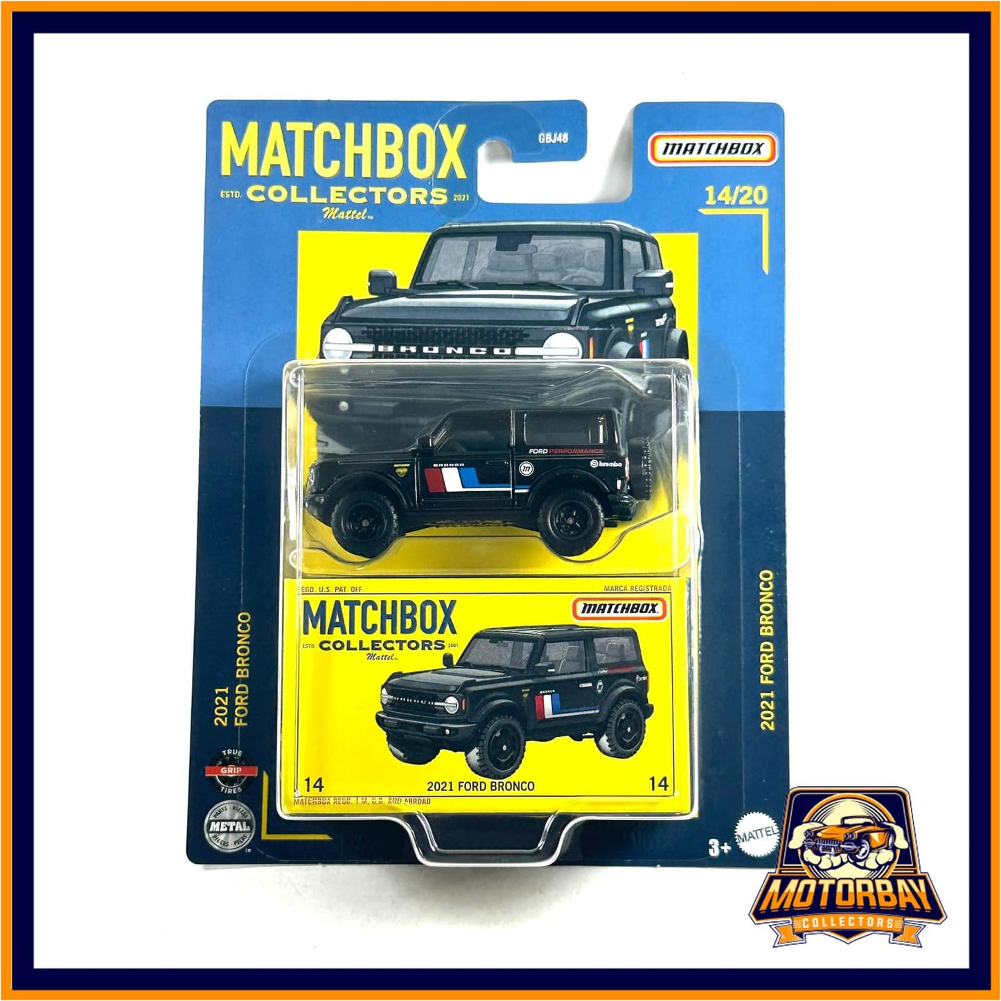 Matchbox 1/64 2021 Ford Bronco