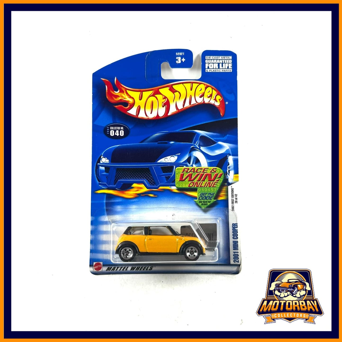Hot Wheels 1/64 2001 Mini Cooper