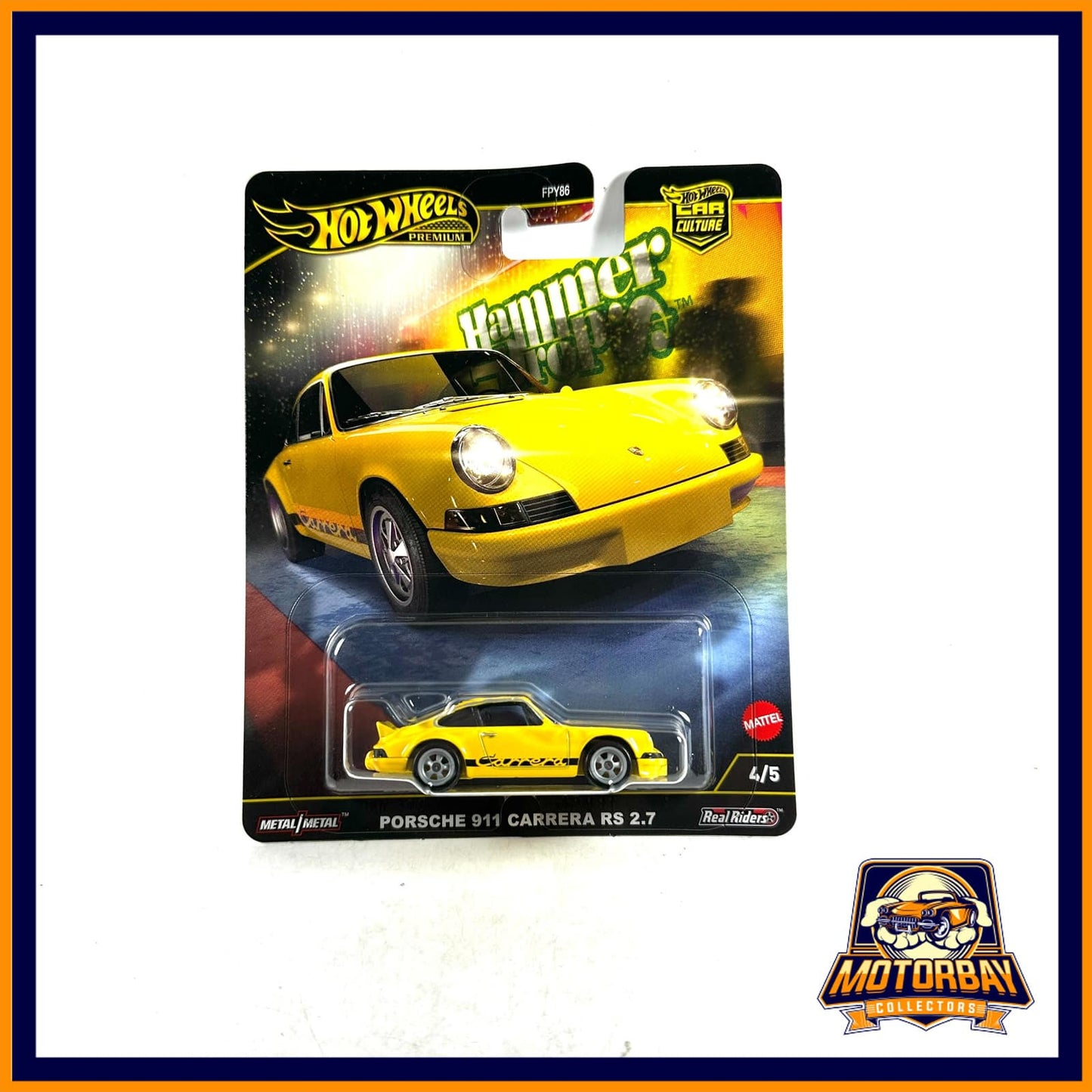 Hot Wheels 1/64 Porsche 911 Carrera