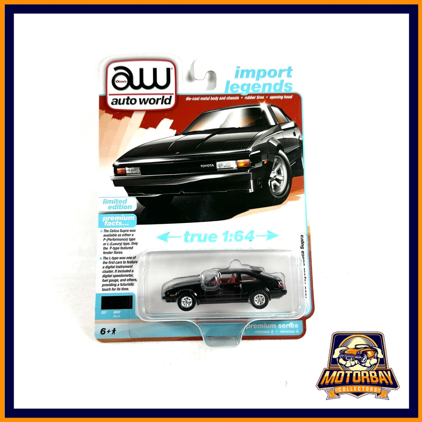 Auto World 1/64 1983 Toyota Celica Supra