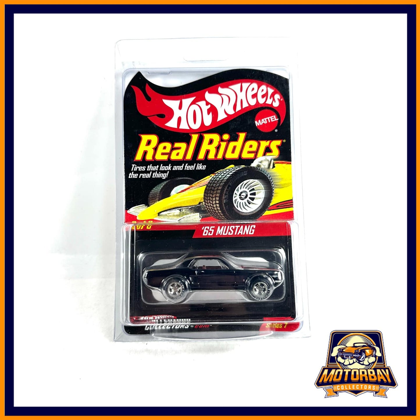 Hot Wheels 1/64 RLC Real Riders 65 Mustang
