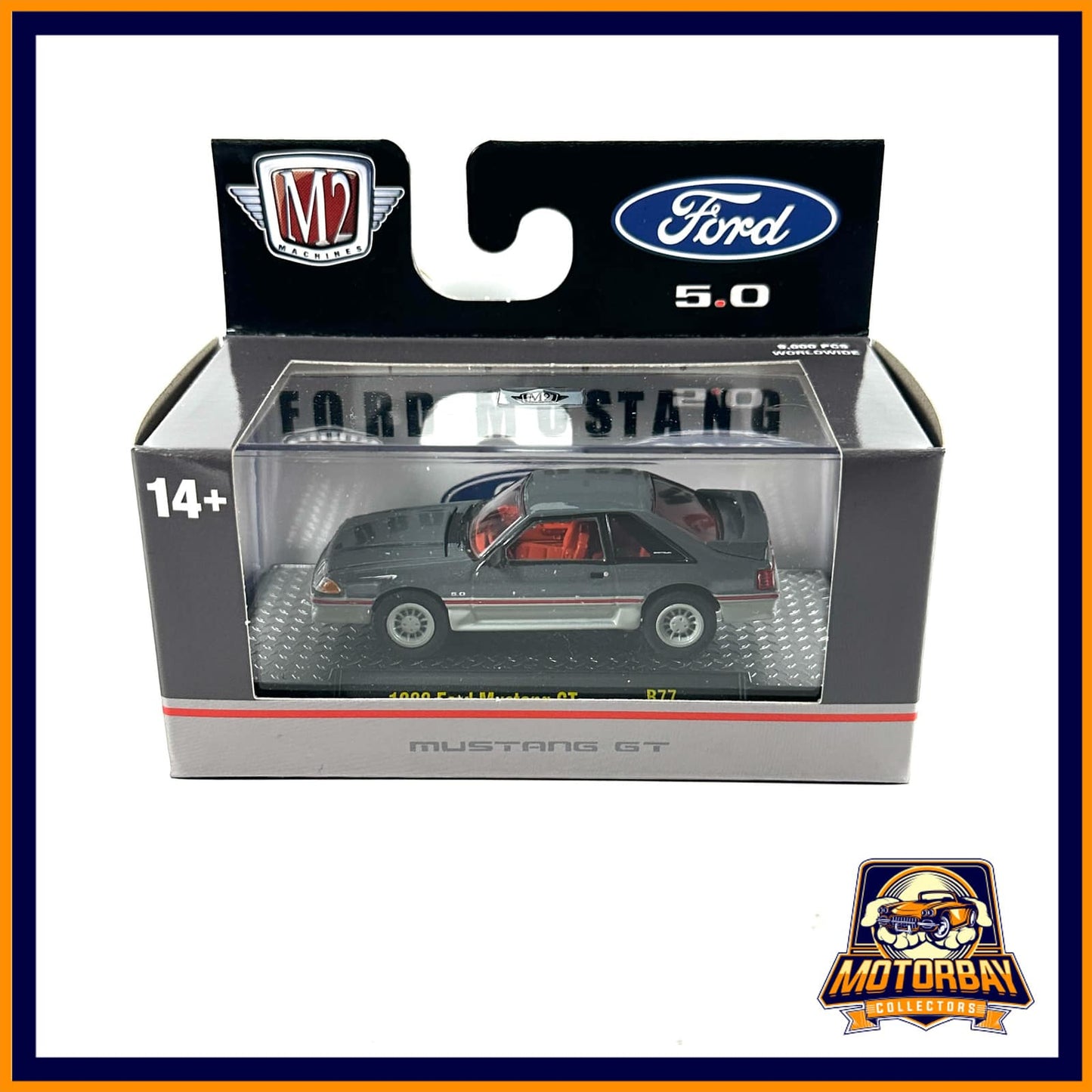 M2 1/64 1988 Ford Mustang GT