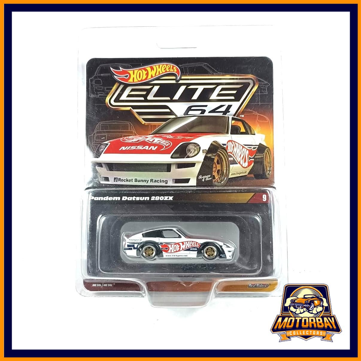 Hot Wheels 1/64 Elite 64 Pandémicas Datsun 280 ZX