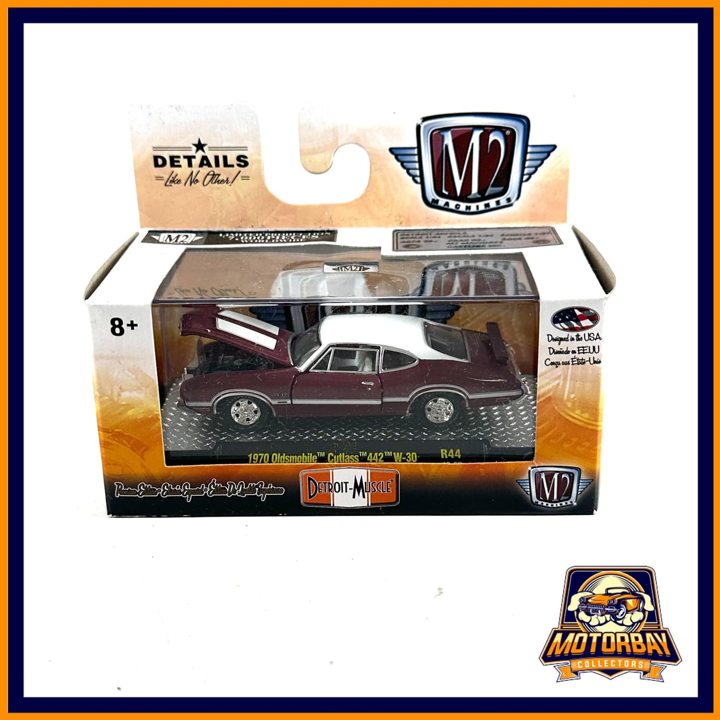 M2 1/64 1970 Oldsmobile Cutlass