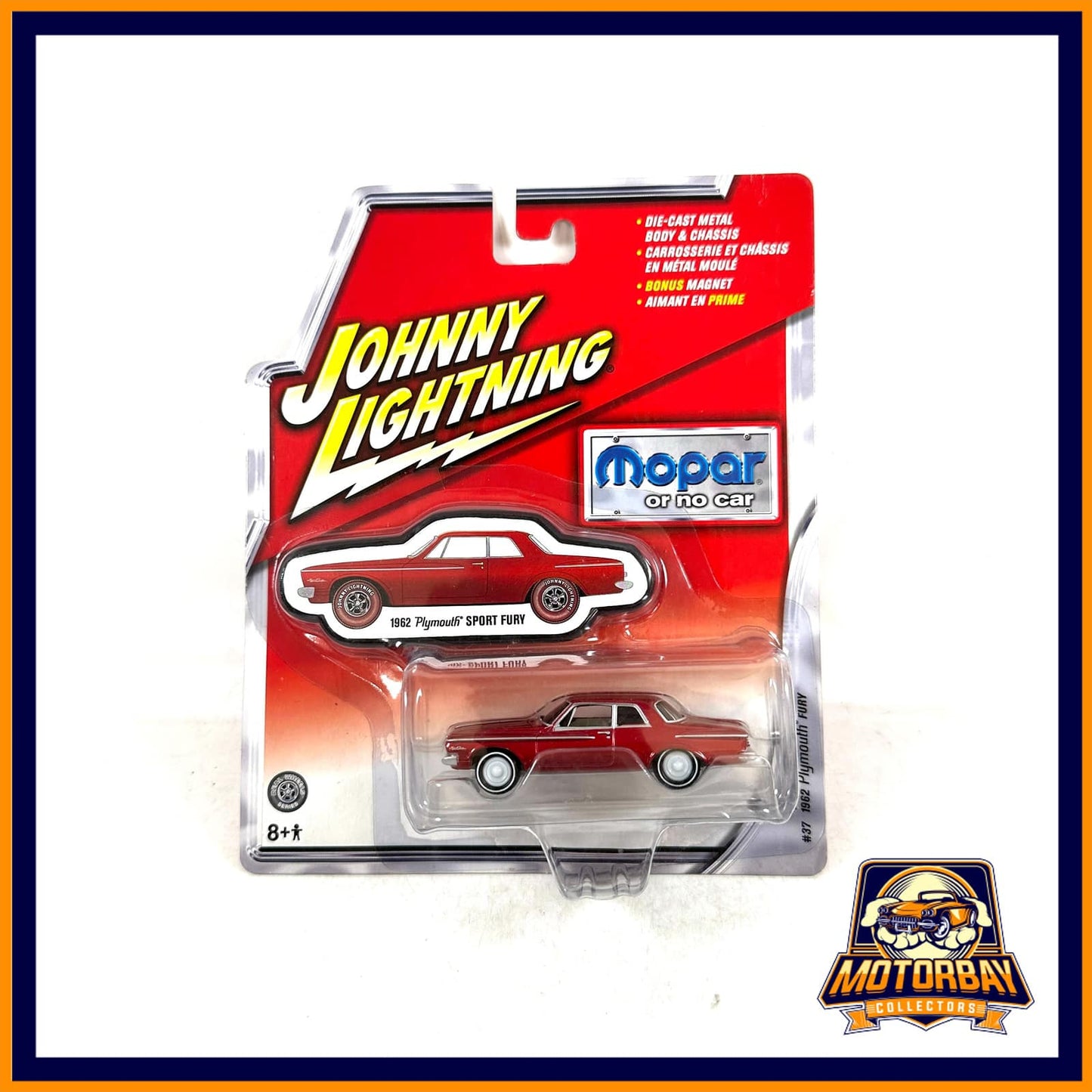 Johnny Lightning 1/64 1962 Plymouth Fury