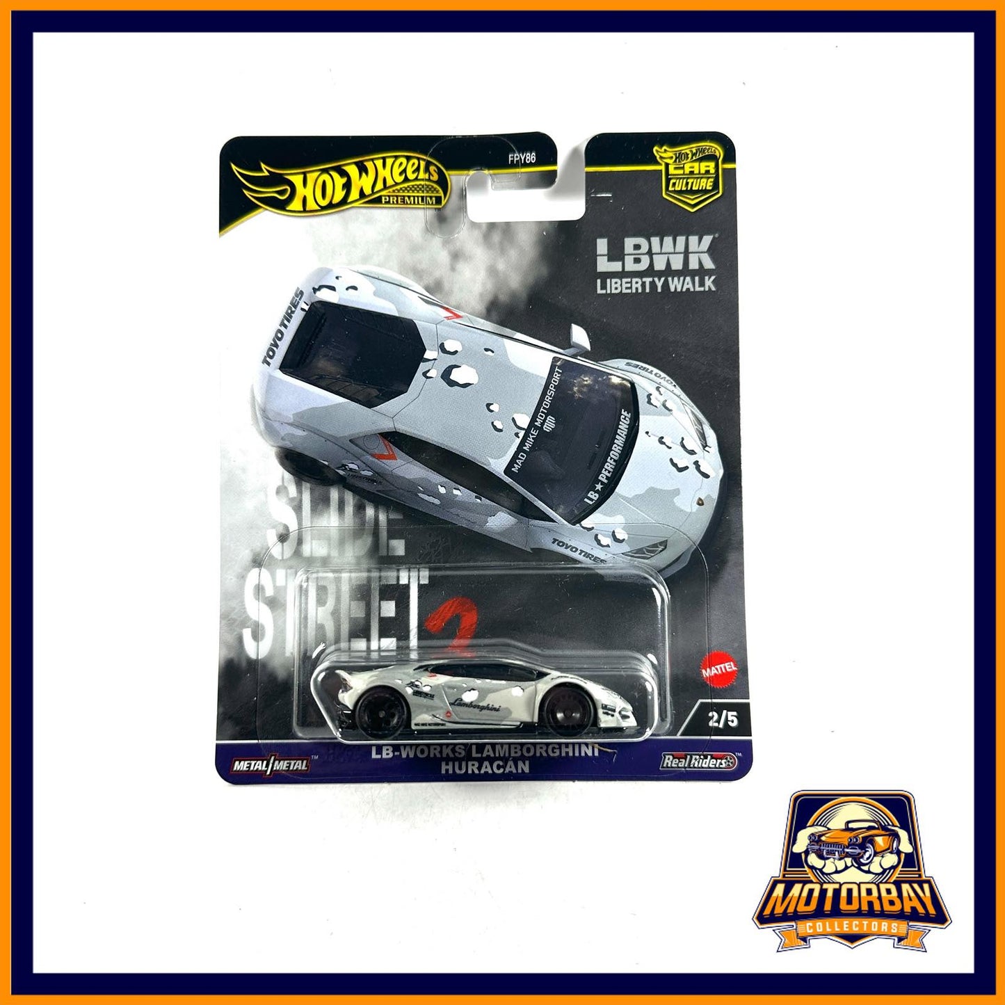 Hot Wheels 1/64 LB-Works Lamborghini Huracán