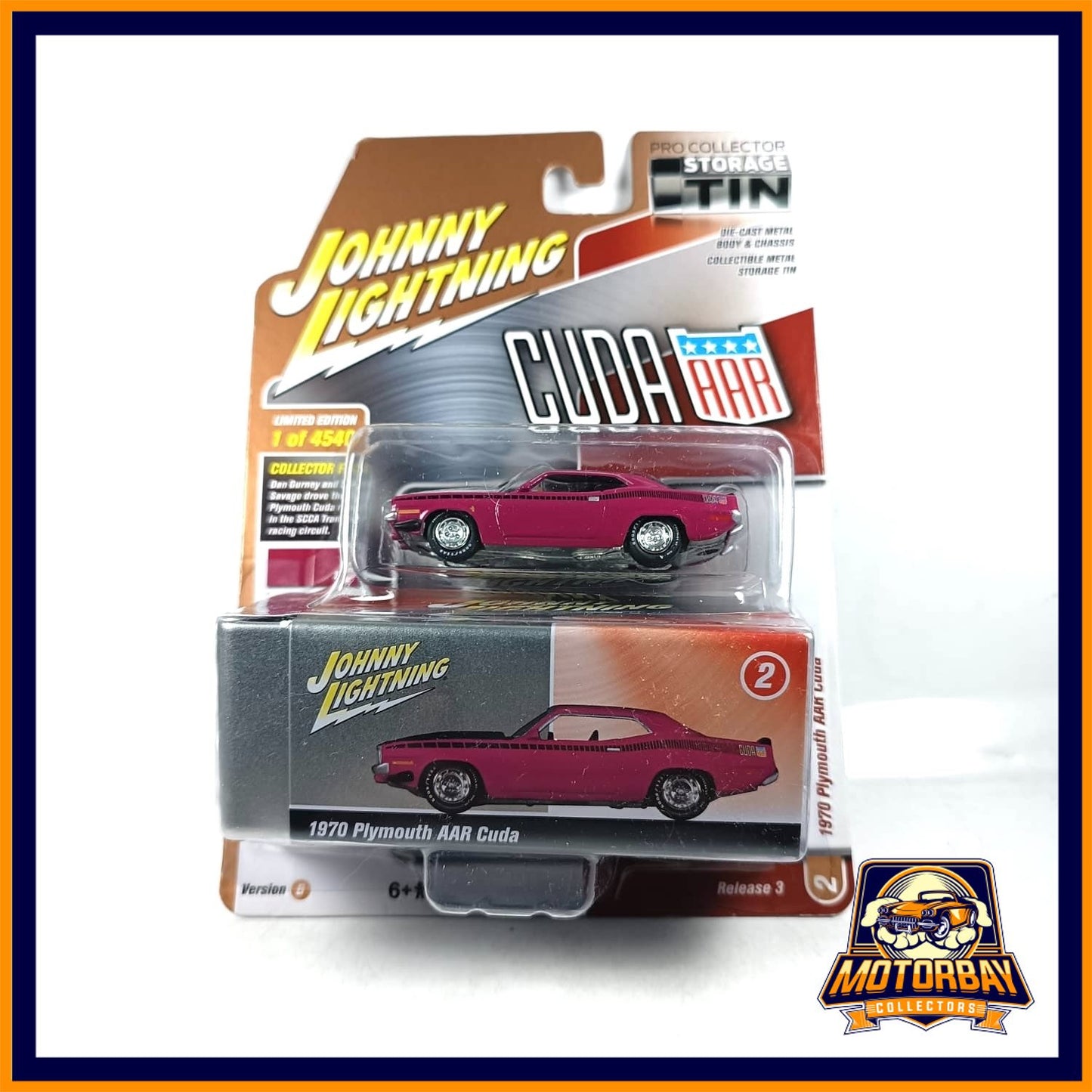Johnny Lightning 1/64 1970 Plymouth AAR