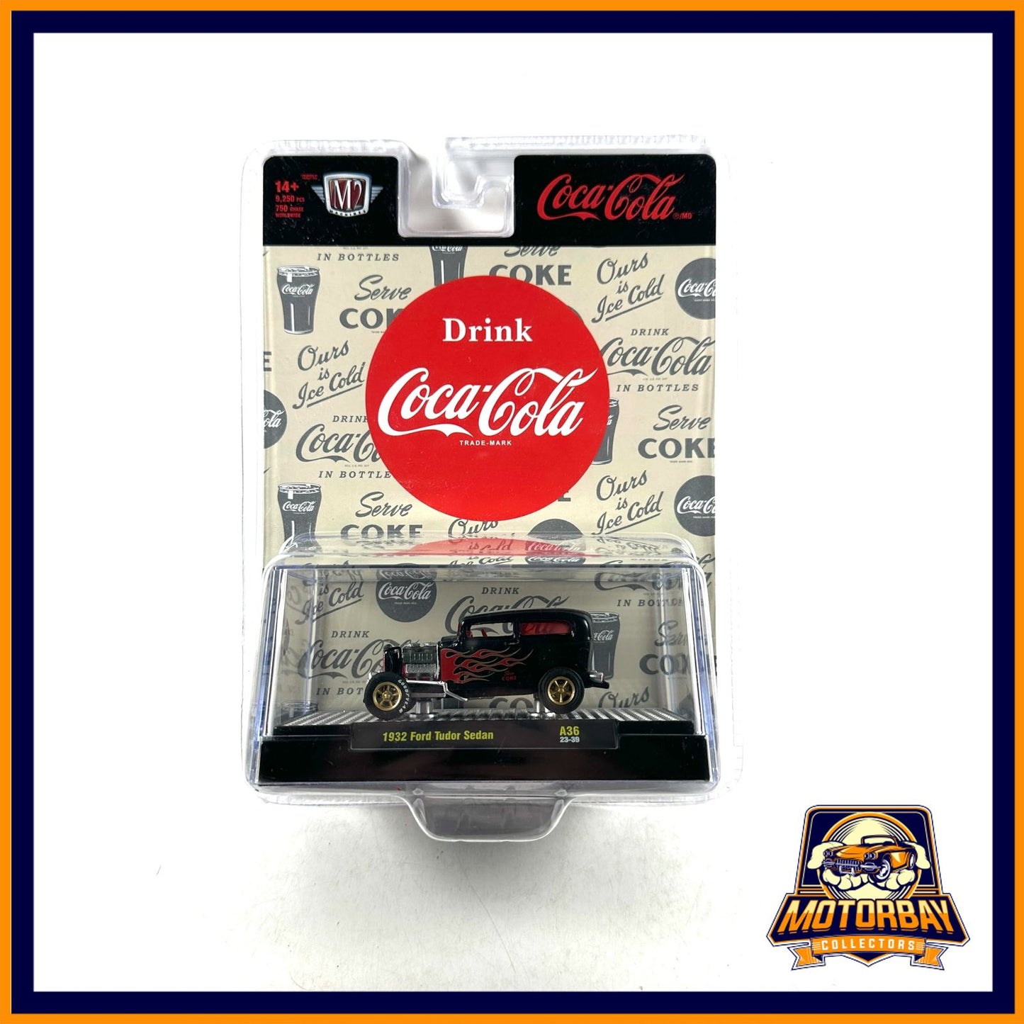 M2 1/64 Coca Cola 1932 Ford Tudor Sedan