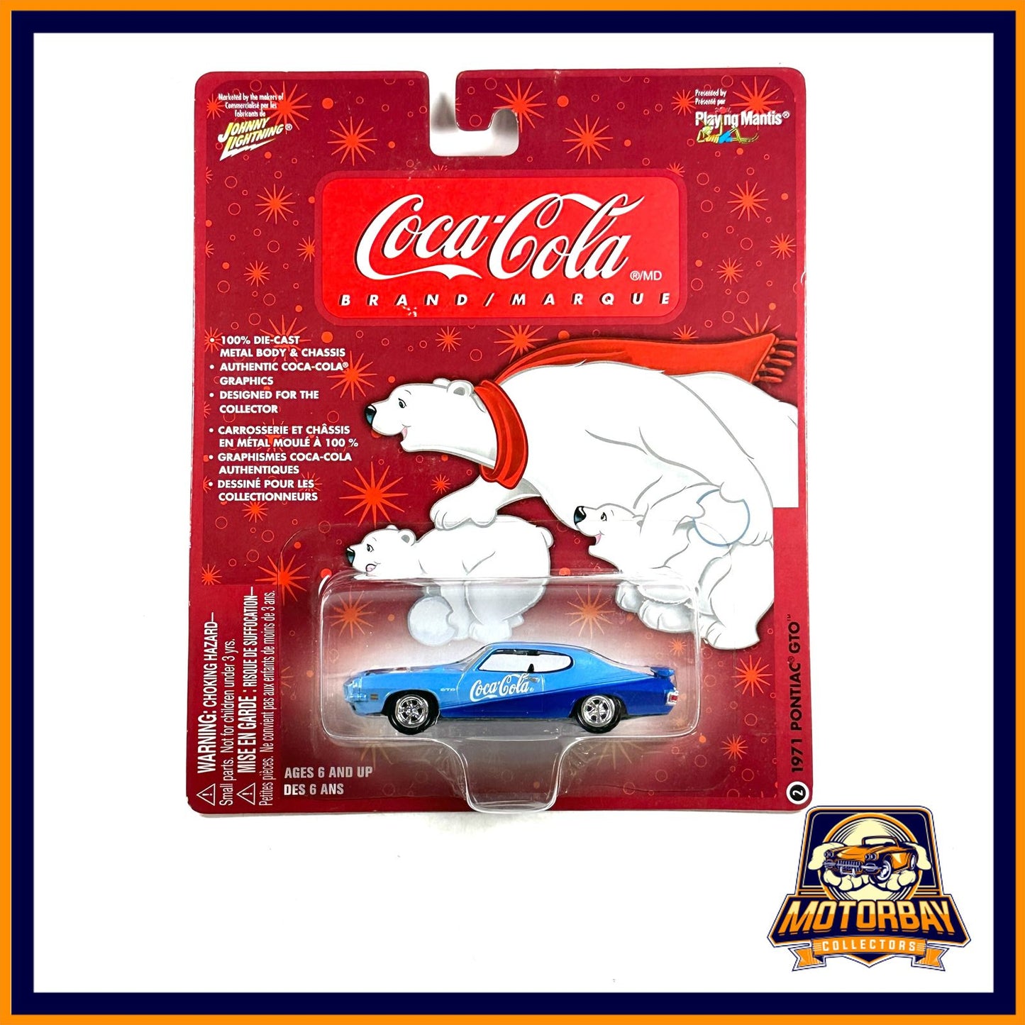 Johnny Lightning 1/64 1971 Pontiac GTO