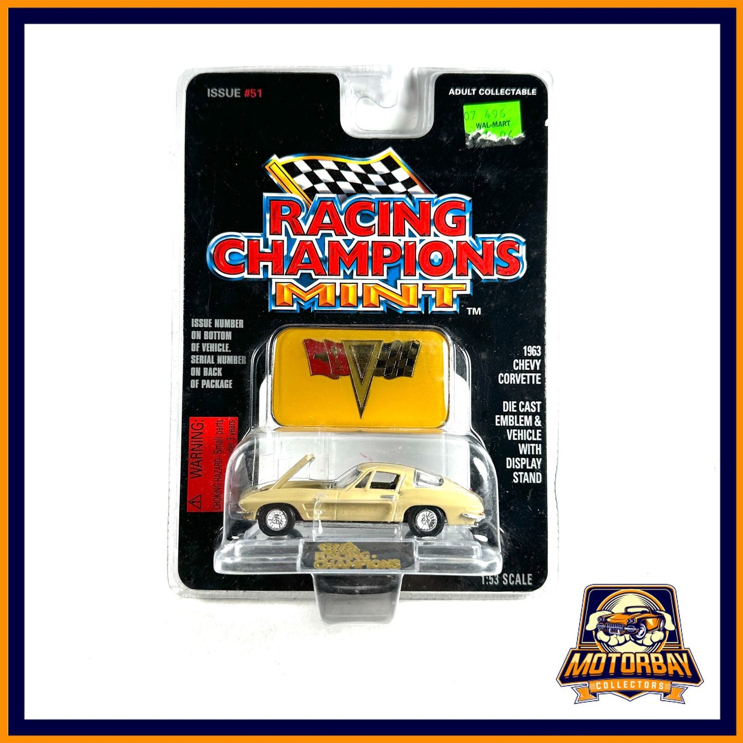 Racing Champions 1/64 1963 Chevy Corvette