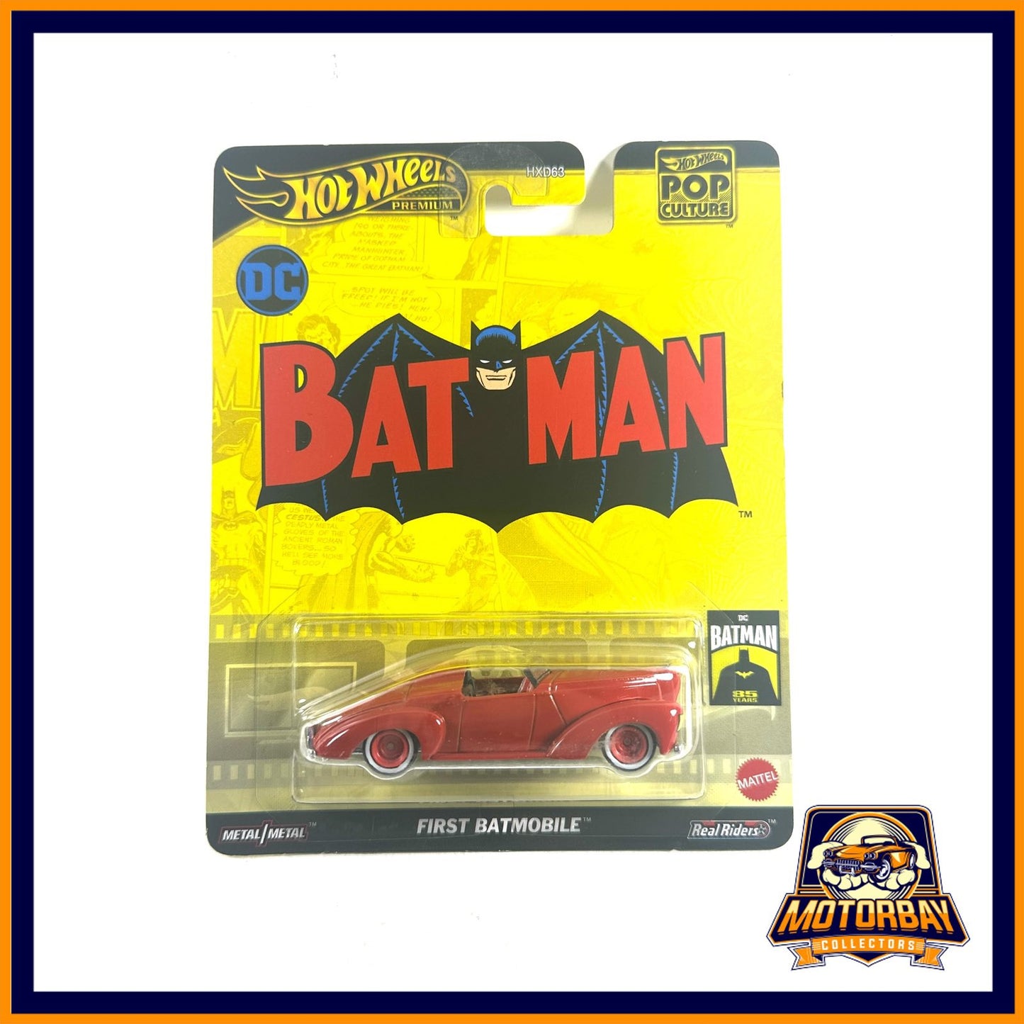 Hot Wheels 1/64 Batman First Batmobile