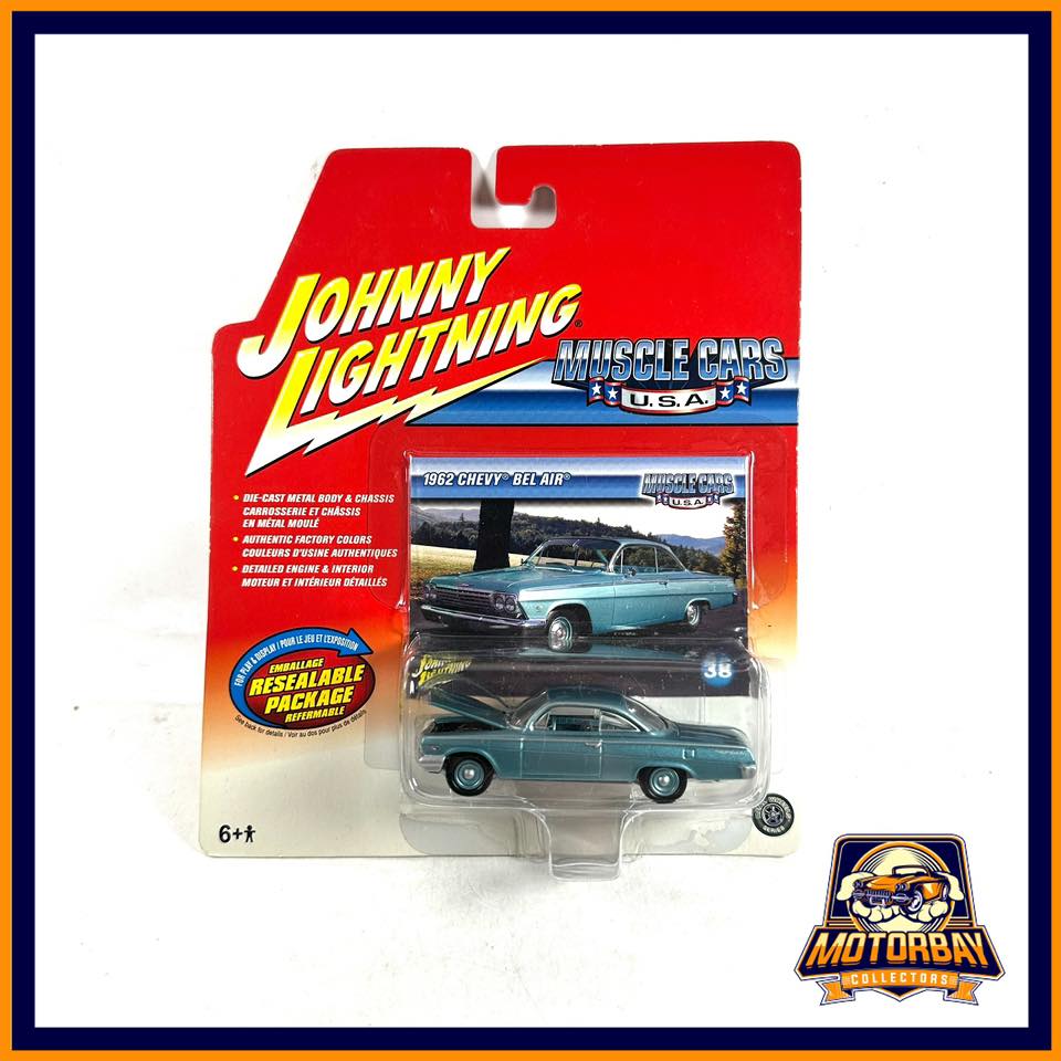Johnny Lightning 1/64 1962 Chevy Bel Air