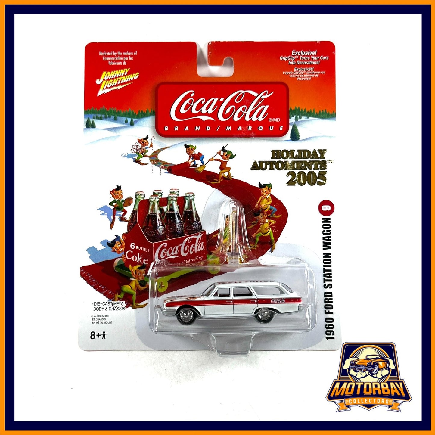 Johnny Lightning 1/64 Coca Cola 1960 Ford Station Wagon