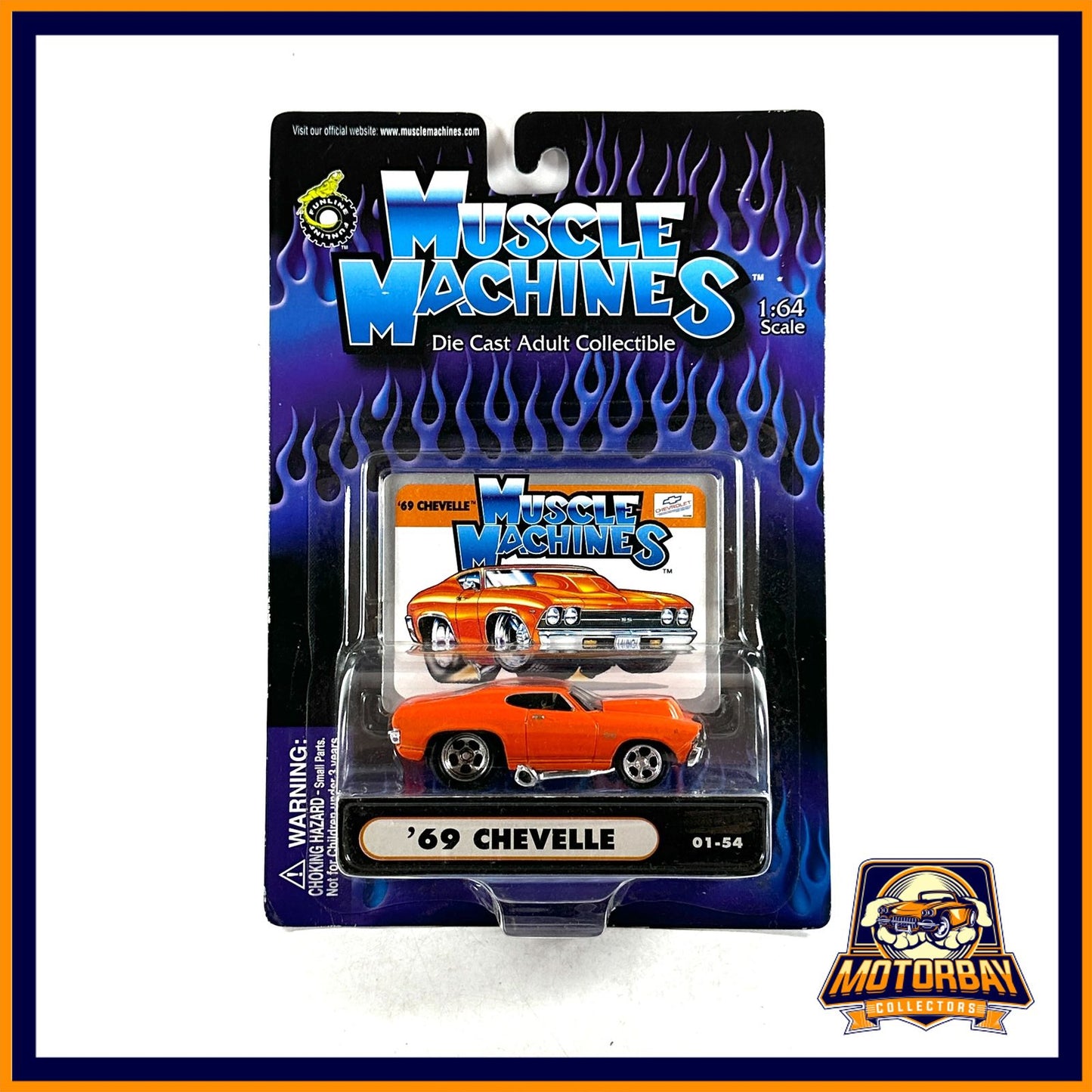 Muscle Machines 1/64 69 Chevelle