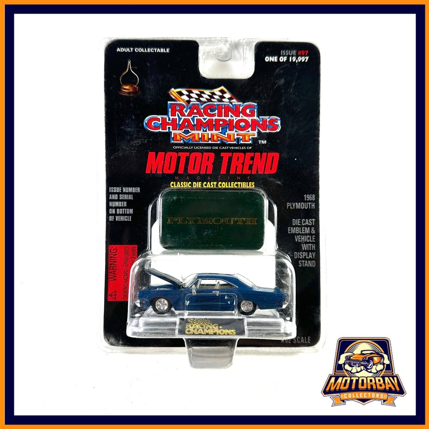 Racing Champions 1/64 1968 Plymouth