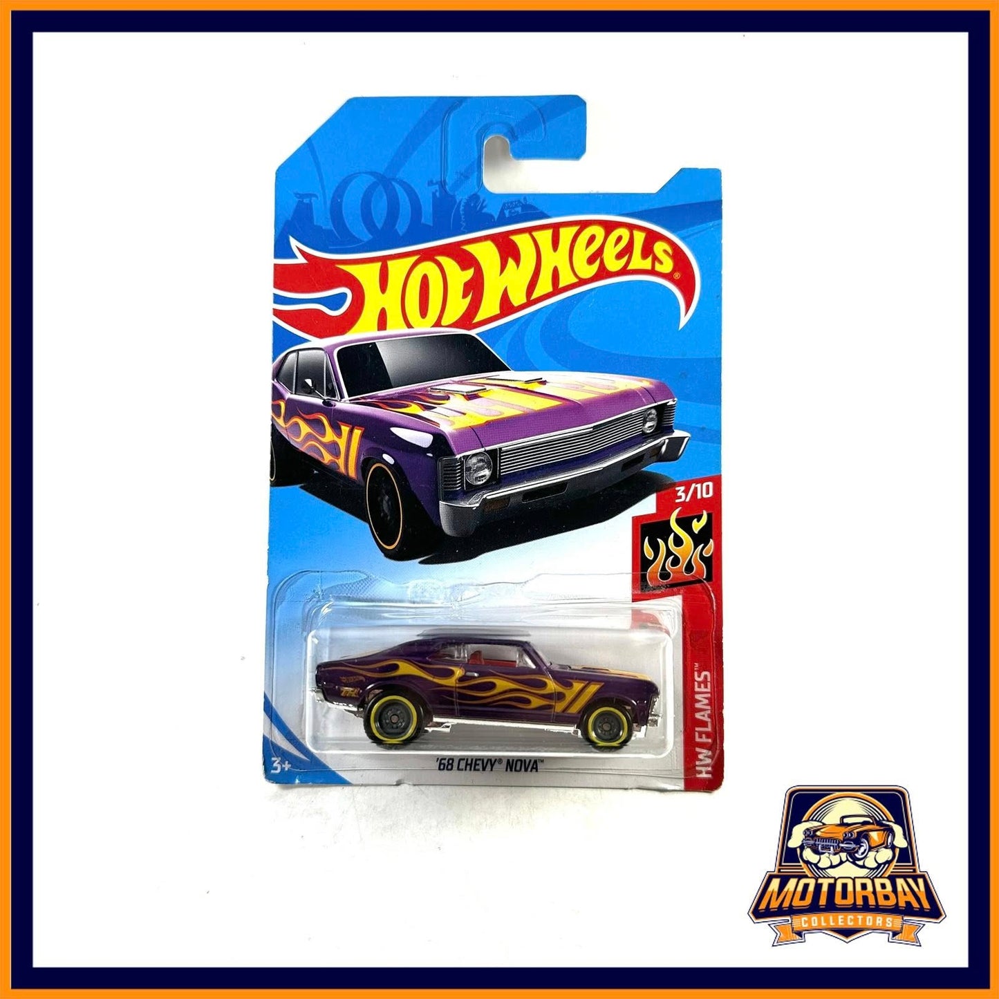 Hot Wheels 1/64 STH 68 Chevy Nova