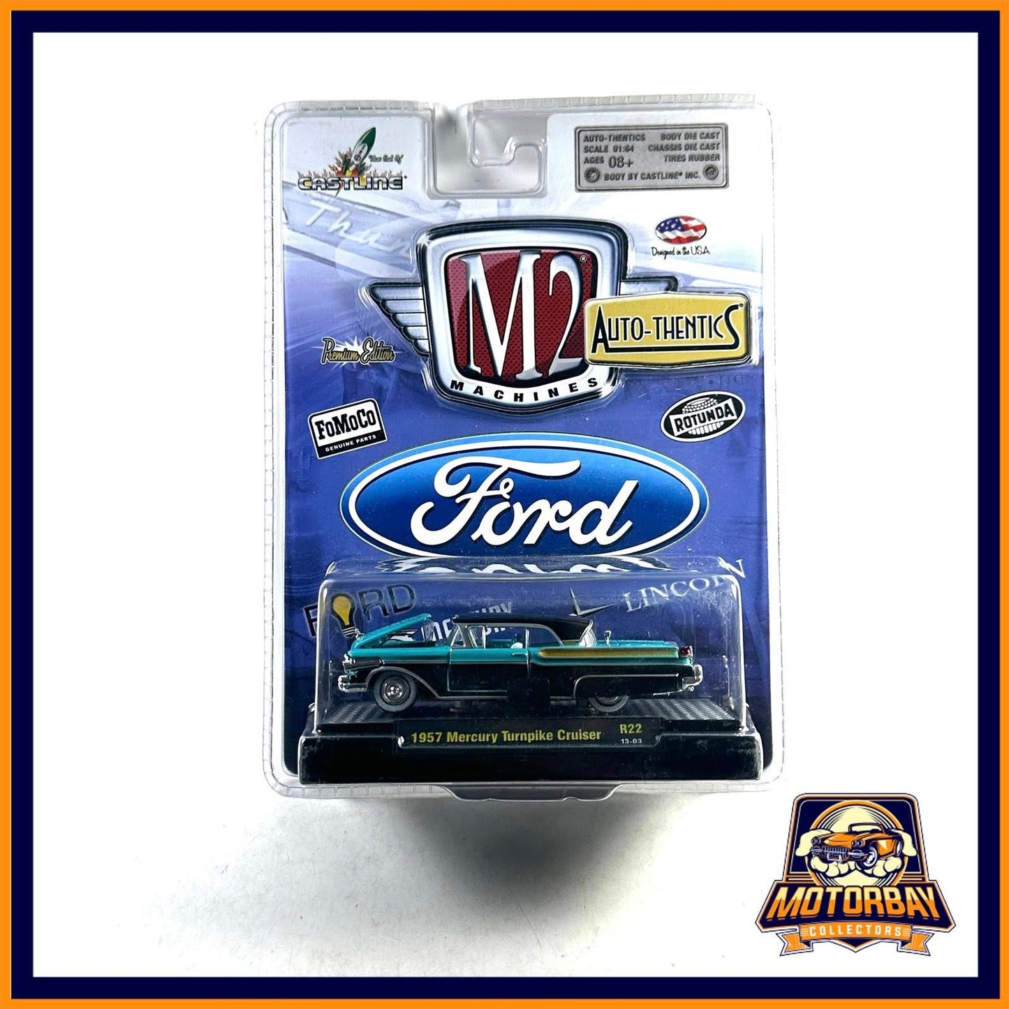 M2 1/64 1957 Mercury Turnpike