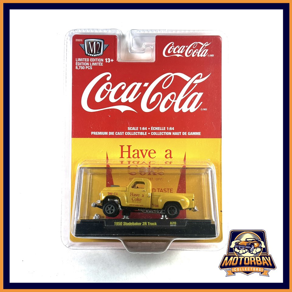 M2 1/64 Coca Cola 1950 Studebaker 2R truck
