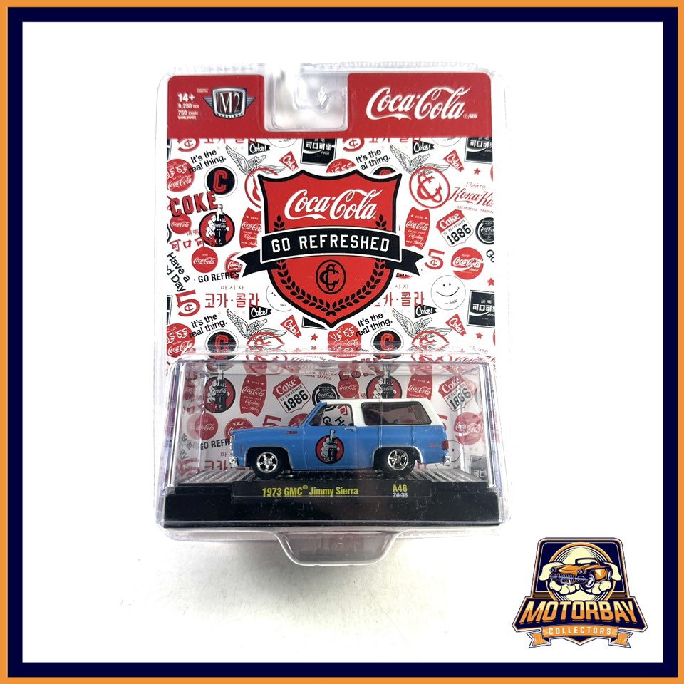 M2 1/64 Coca Cola 1973 GMC Jimmy Sierra