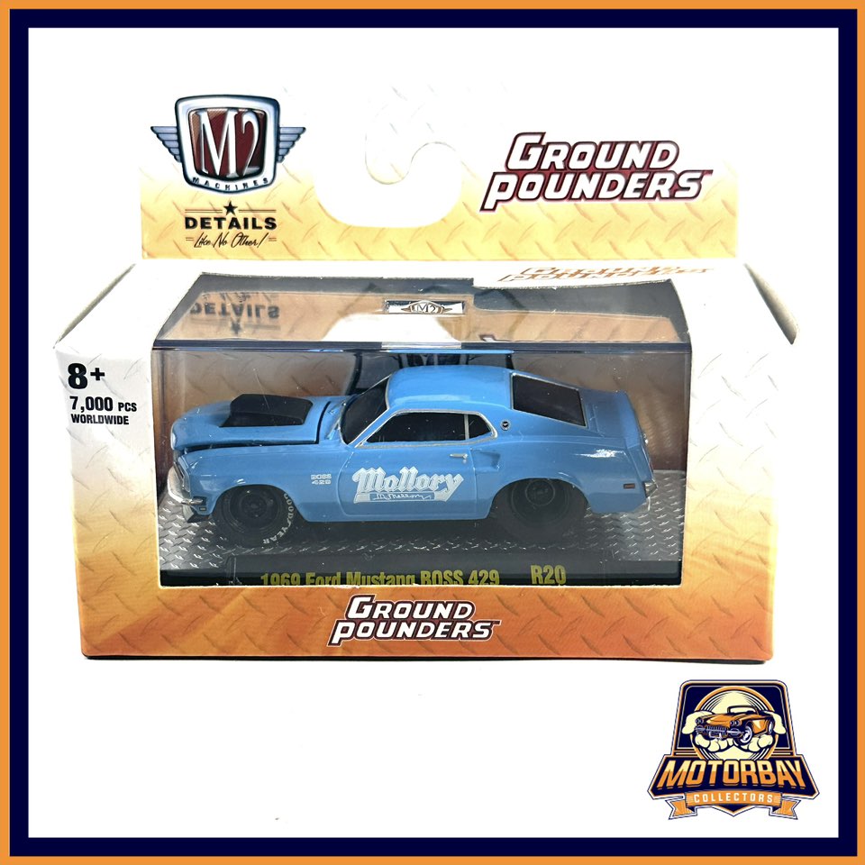 M2 1/64 1969 Ford Mustang Boss 429