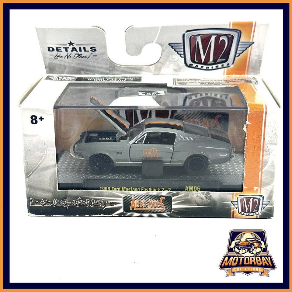 M2 1/64 1968 Ford Mustang Fastback
