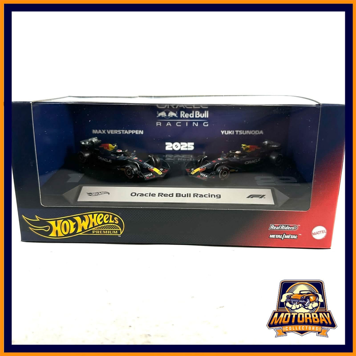 Hot wheels premium 1/64 2 pack F1 redbull