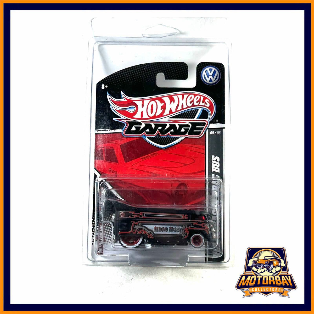 Hot wheels garage 1/64 Volkswagen drag bus