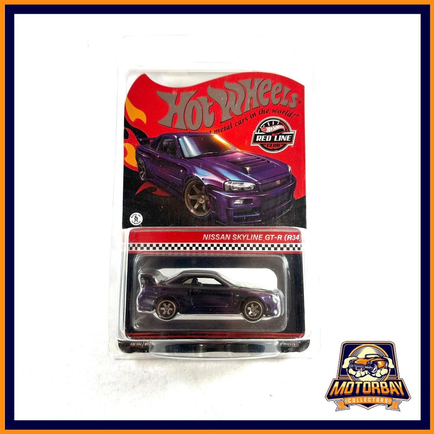 Hot Wheels 1/64 RLC Nissan Skyline GTR R34