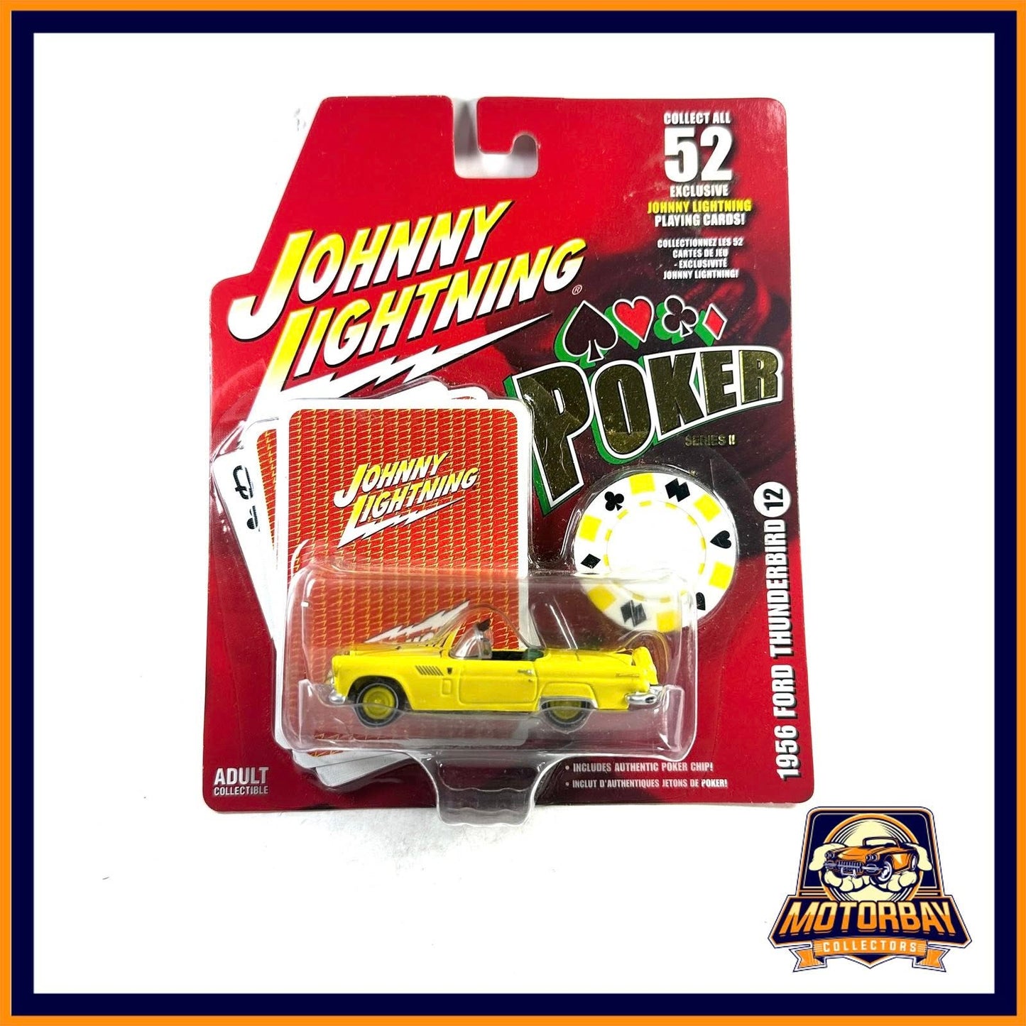Johnny Lightning 1/64 1956 Ford Thunderbird