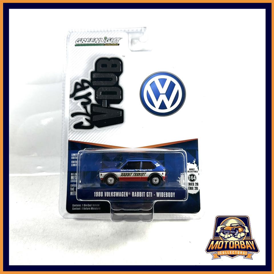 Greenlight 1/64 1980 Volkswagen Rabbit GTI - Widebody
