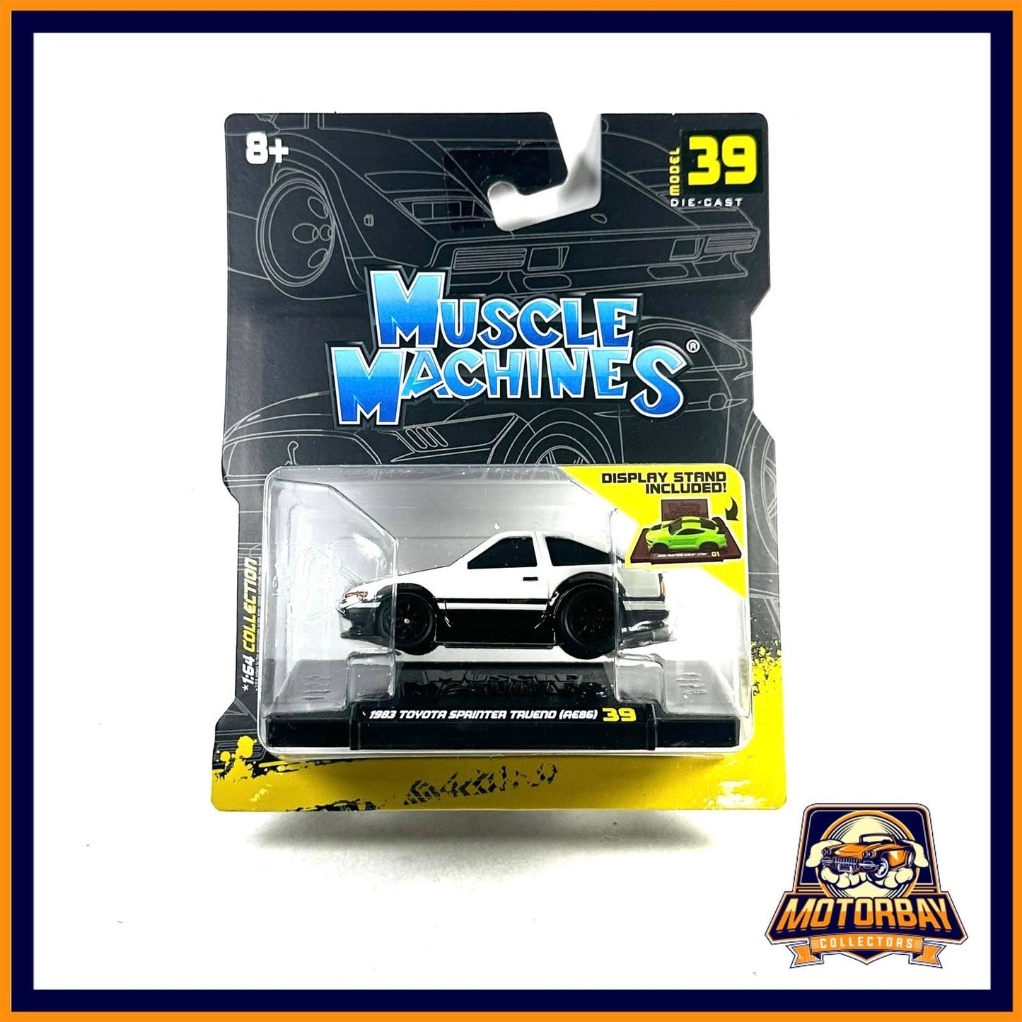 Muscle Machines 1/64 1983 Toyota Sprinter Trueno
