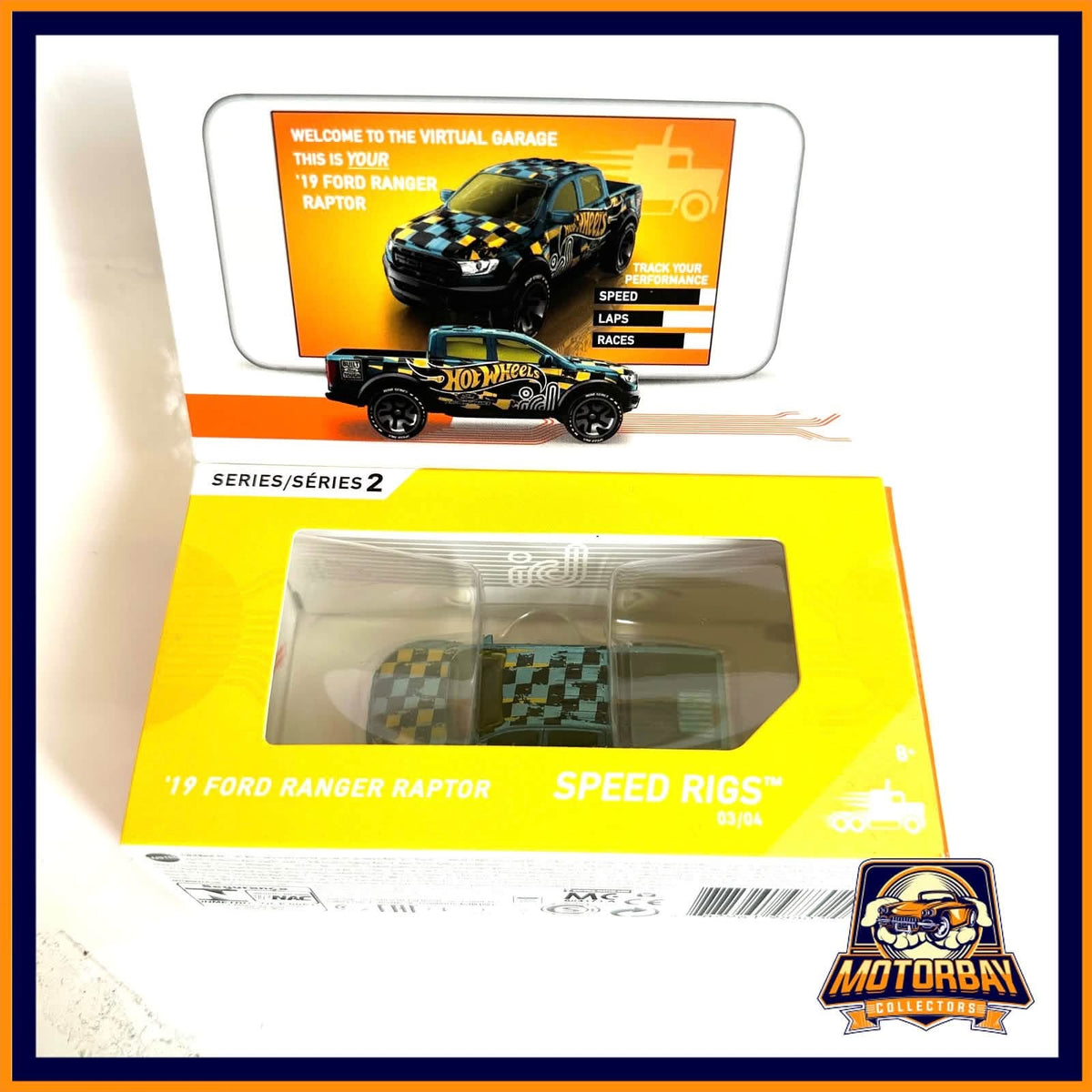 Hot wheels ID 1/64 ford raptor
