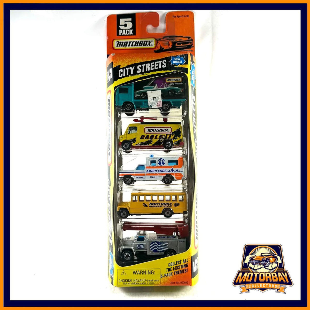 Matchbox set 5 pack 1/64 city streets