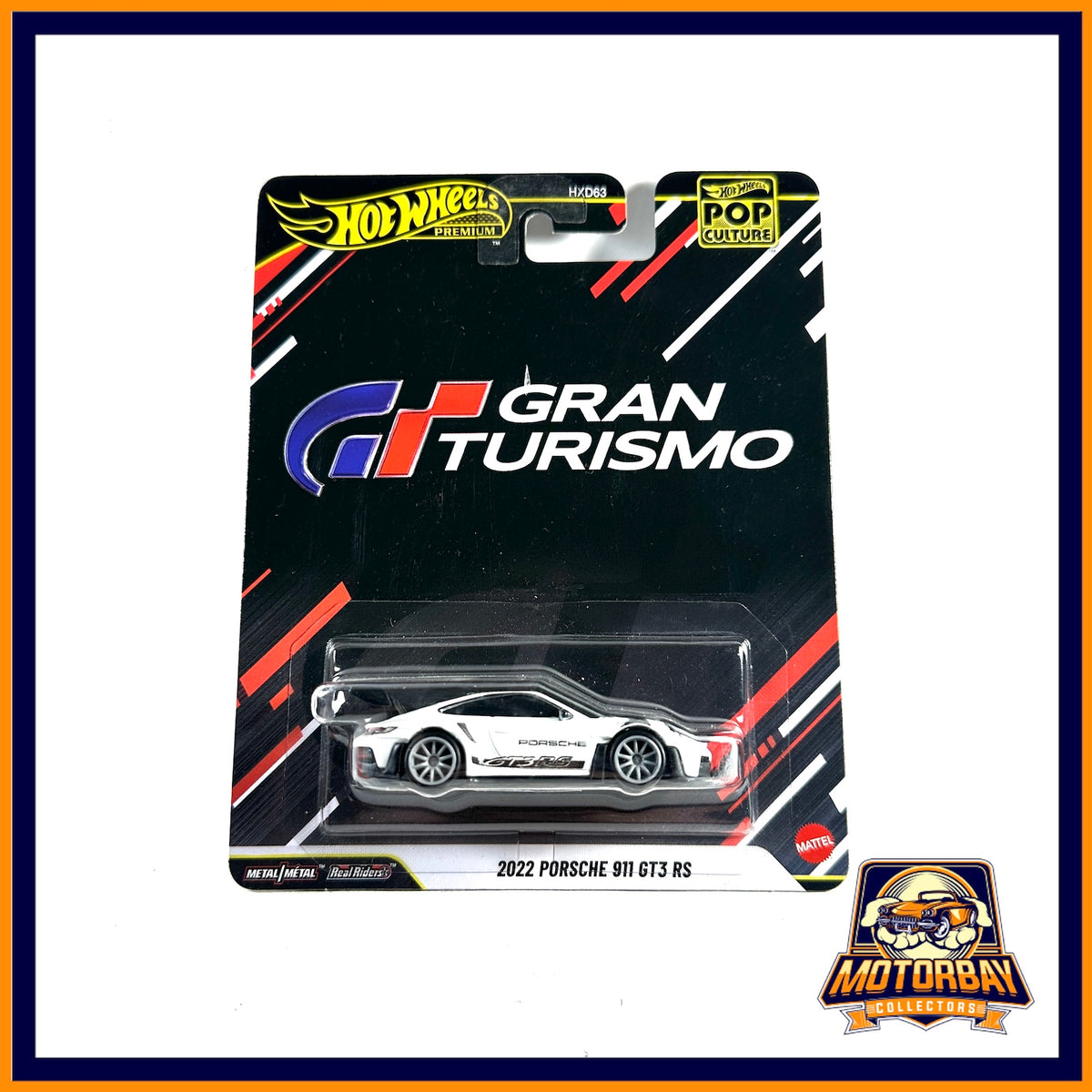 Hot wheels pop culture premium 1/64 gran turismo Porsche 911 gt3 RS