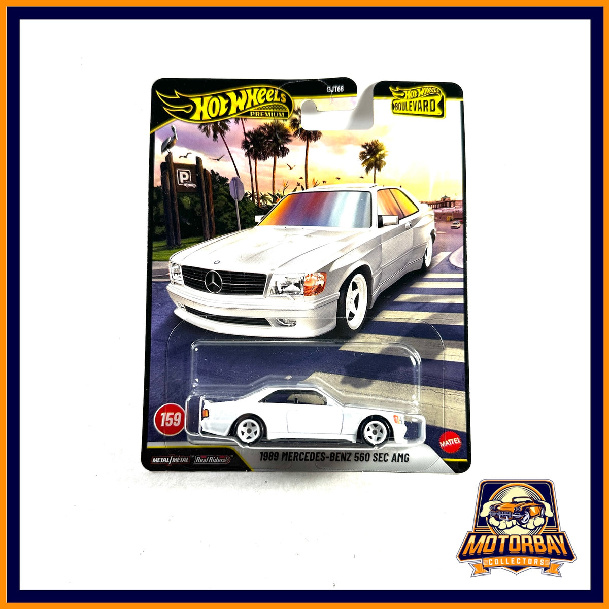 Hot wheels boulevard premium 1/64 Mercedes Benz 560 sec