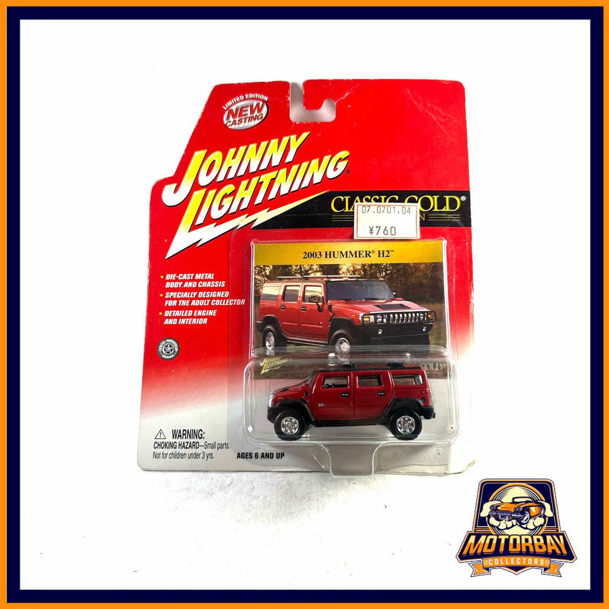Johnny Lightning 1/64 Hummer h2