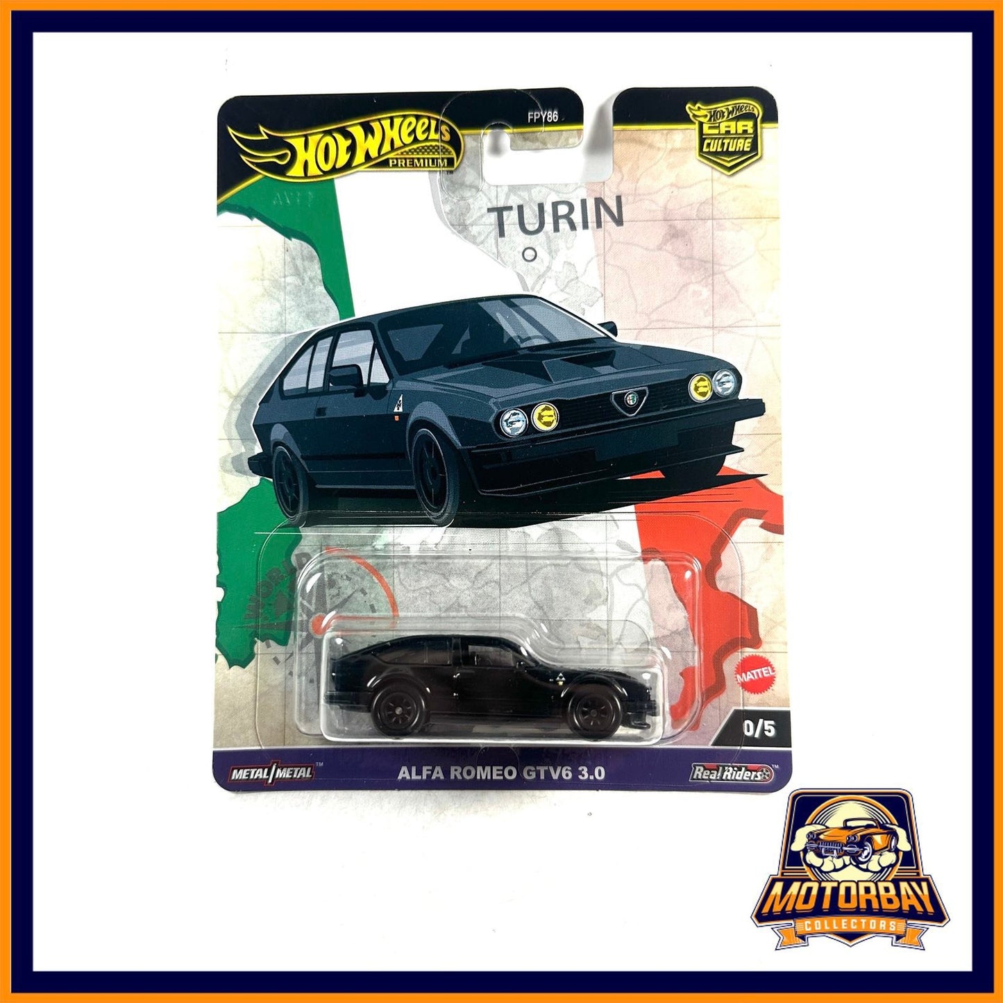 Hot Wheels Chase 1/64 Premium Alfa Romeo GTV6
