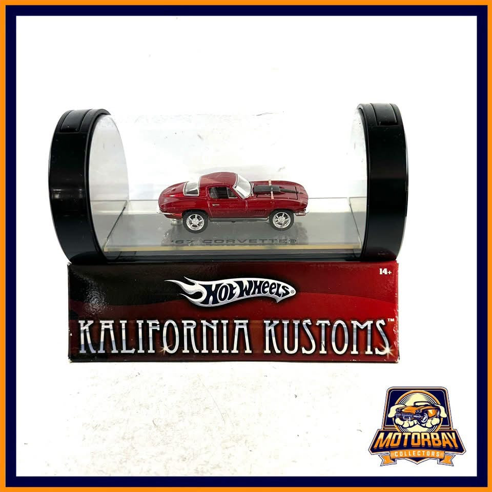 Hot wheels 1/64 kalifornia kustoms Chevy corvette