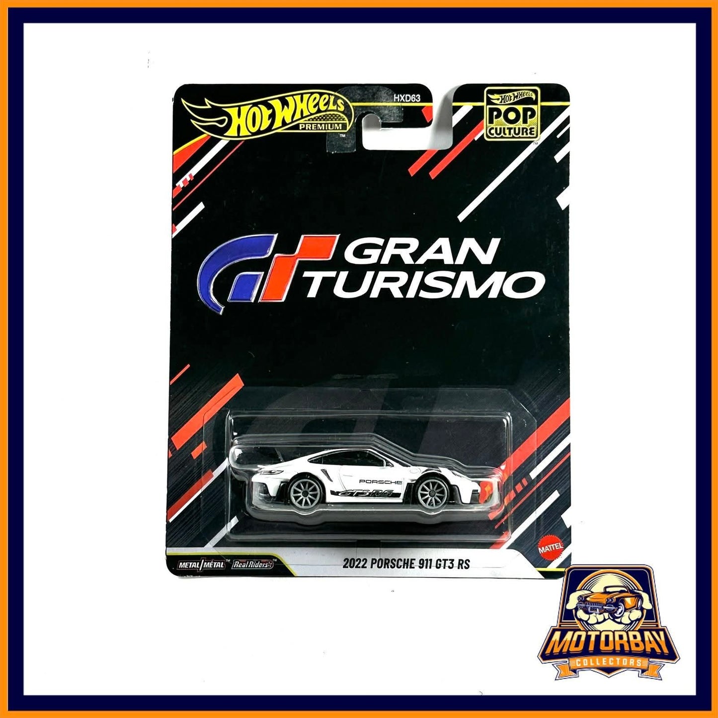 Hot Wheels 1/64 2022 Porsche 911 GT3 RS