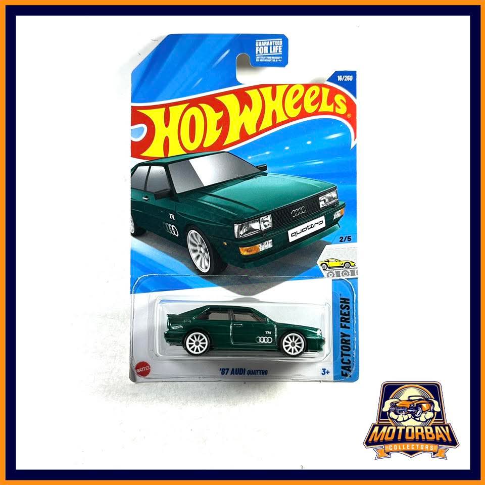 Hot Wheels 1/64 Super Treasure Hunt 87 Audi Quattro