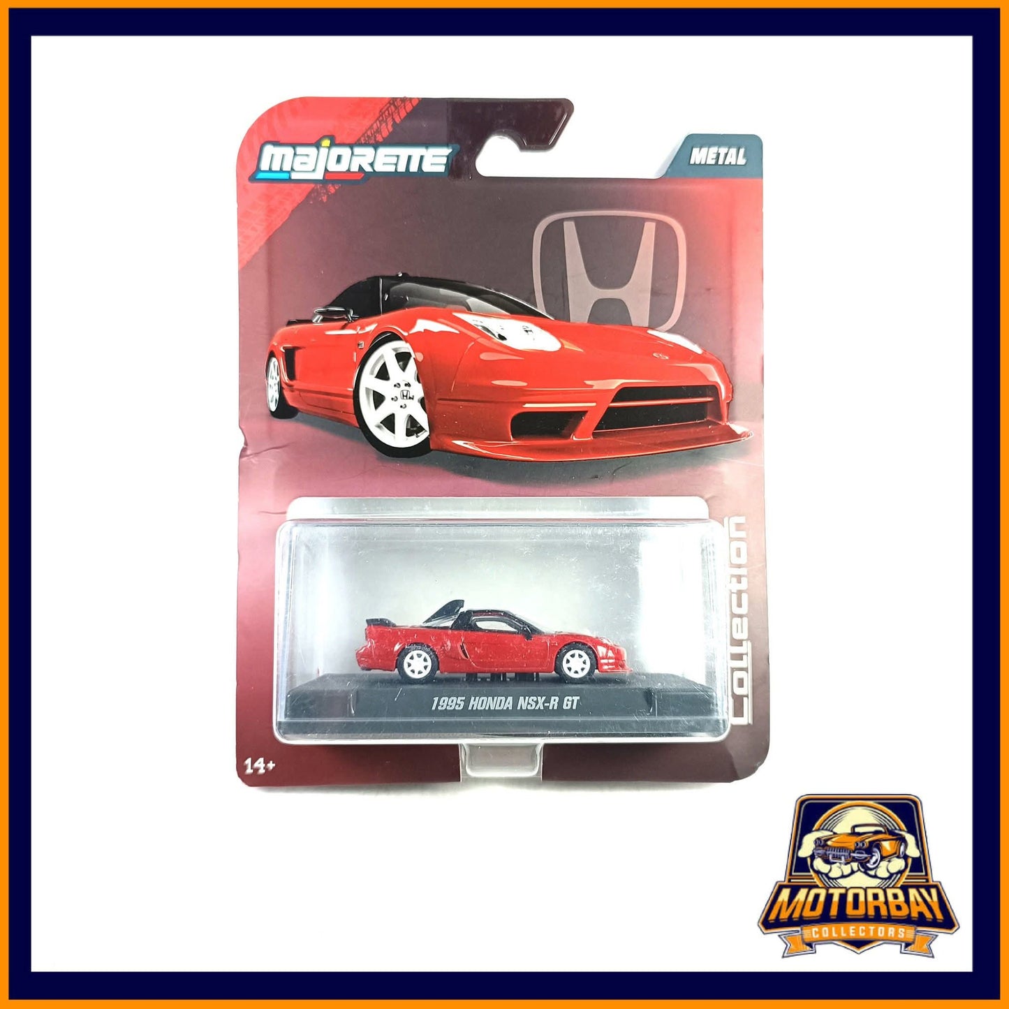 Majorette 1/64 1995 Honda NSX-R GT