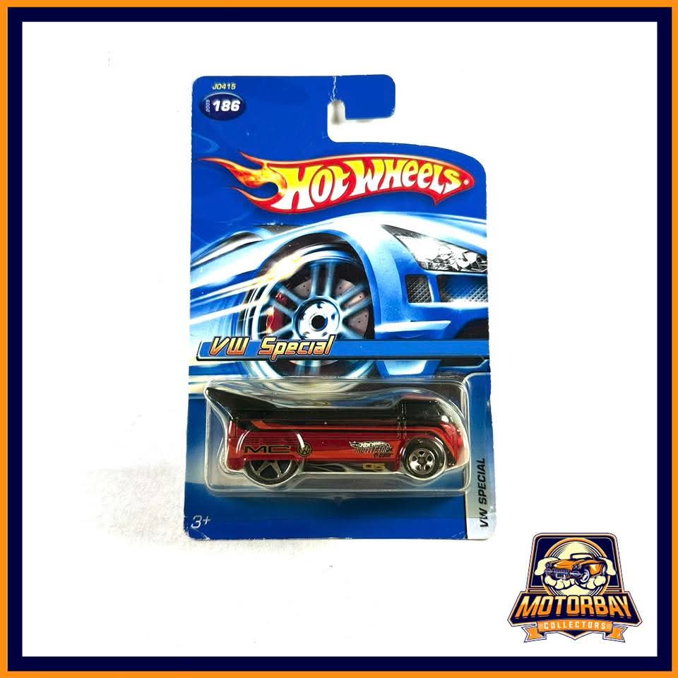 Hot Wheels 1/64 VW Special detalle en blíster